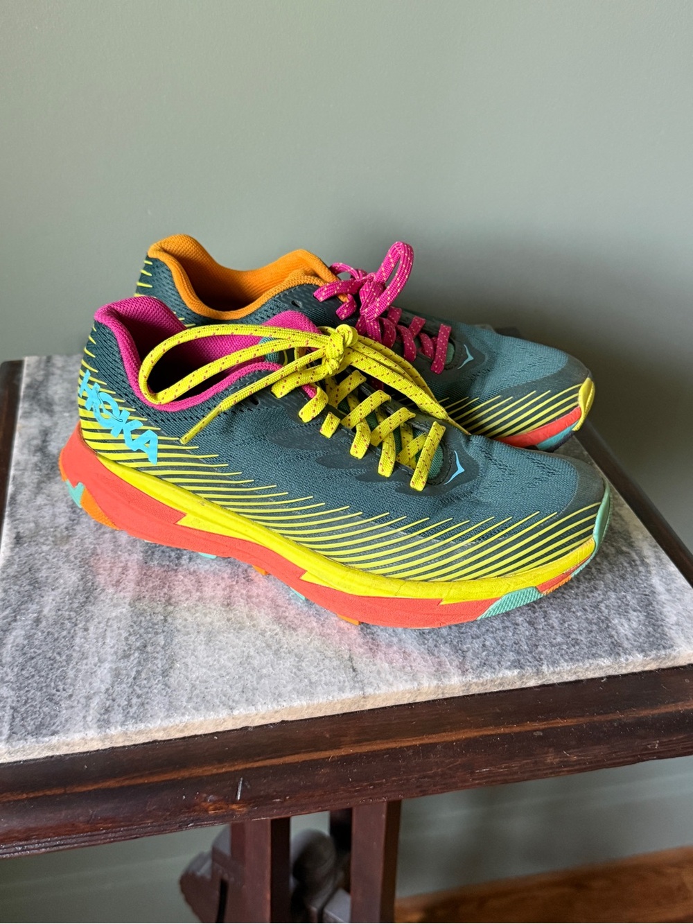 Hoka One One - Cotopaxi x HOKA Torrent 2 - “Mallard Green Evening Primrose” Sz 6